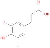 3,5-Diiodo-4-hydroxyphenylpropionic acid
