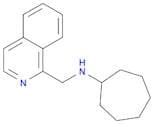 1-Isoquinolinemethanamine, N-cycloheptyl-