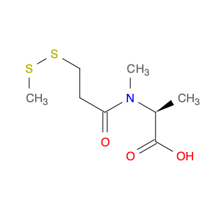 L-Alanine, N-methyl-N-[3-(methyldithio)-1-oxopropyl]-
