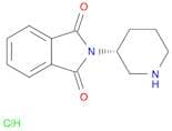 1H-Isoindole-1,3(2H)-dione, 2-(3R)-3-piperidinyl-, hydrochloride (1:1)