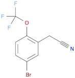 2-[5-Bromo-2-(trifluoromethoxy)phenyl]acetonitrile