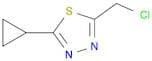 2-(Chloromethyl)-5-cyclopropyl-1,3,4-thiadiazole