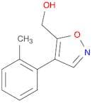 (4-(o-Tolyl)isoxazol-5-yl)methanol