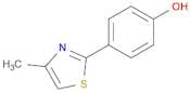 4-(4-Methyl-2-thiazolyl)phenol