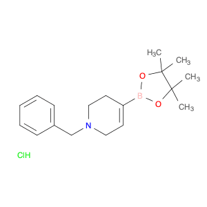 1-Benzyl-4-(4,4,5,5-tetramethyl-1,3,2-dioxaborolan-2-yl)-1,2,3,6-tetrahydropyridine hydrochloride
