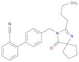 4'-[(2-Butyl-4-oxo-1,3-diazaspiro[4.4]non-1-en-3-yl)methyl]biphenyl-2-carbonitrile