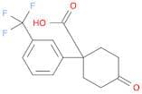 4-Oxo-1-[3-(trifluoromethyl)phenyl]cyclohexanecarboxylic acid
