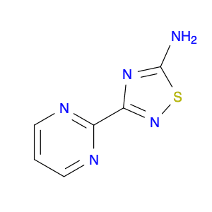 3-(Pyrimidin-2-yl)-1,2,4-thiadiazol-5-amine
