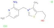 Thiazolium, 3-[(2-amino-6-methyl-3-pyridinyl)methyl]-5-(2-hydroxyethyl)-4-methyl-, chloride, hydro…