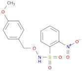 N-((4-Methoxybenzyl)oxy)-2-nitrobenzenesulfonamide