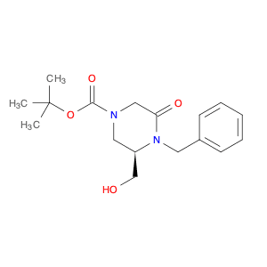 (R)-1-BOC-4-BENZYL-3-(HYDROXYMETHYL)-5-OXOPIPERAZINE