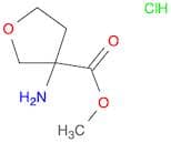 3-Furancarboxylic acid, 3-aminotetrahydro-, methyl ester, hydrochloride (1:1)