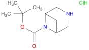 3,6-Diazabicyclo[3.1.1]heptane-6-carboxylic acid, 1,1-dimethylethyl ester, hydrochloride (1:1)