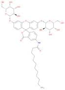 Dodecanamide, N-[3',6'-bis(β-D-galactopyranosyloxy)-3-oxospiro[isobenzofuran-1(3H),9'-[9H]xanthen]…