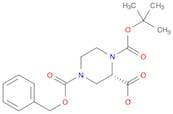 1,2,4-Piperazinetricarboxylic acid, 1-(1,1-dimethylethyl) 4-(phenylmethyl) ester, (2S)-
