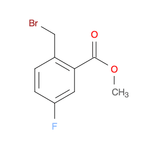 Benzoic acid, 2-(bromomethyl)-5-fluoro-, methyl ester