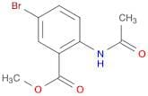 Benzoic acid, 2-(acetylamino)-5-bromo-, methyl ester