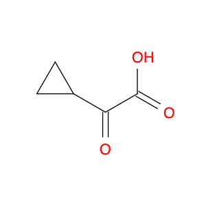 Cyclopropaneacetic acid, α-oxo-