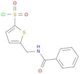 5-(Benzamidomethyl)thiophene-2-sulfonyl chloride