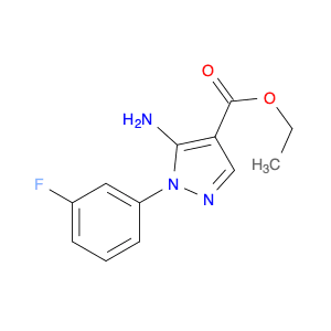 1H-Pyrazole-4-carboxylic acid, 5-amino-1-(3-fluorophenyl)-, ethyl ester