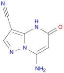 Pyrazolo[1,5-a]pyrimidine-3-carbonitrile, 7-amino-4,5-dihydro-5-oxo-