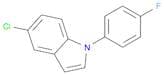 1H-INDOLE, 5-CHLORO-1-(4-FLUOROPHENYL)-