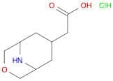 3-OXA-9-AZA-BICYCLO[3.3.1]NONANE-7-ACETIC ACID HYDROCHLORIDE