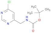 Carbamic acid, N-[(6-chloro-4-pyrimidinyl)methyl]-, 1,1-dimethylethyl ester