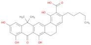 Benzo[a]naphthacene-2-carboxylic acid, 5,6,8,13-tetrahydro-1,7,9,11-tetrahydroxy-13,13-dimethyl-8-…