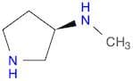 3-Pyrrolidinamine, N-methyl-, (3R)-