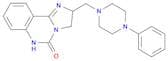 Imidazo[1,2-c]quinazolin-5(3H)-one, 2,6-dihydro-2-[(4-phenyl-1-piperazinyl)methyl]-
