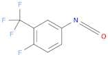 Benzene, 1-fluoro-4-isocyanato-2-(trifluoromethyl)-