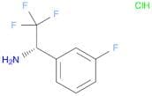 (S)-2,2,2-Trifluoro-1-(3-fluoro-phenyl)-ethylamine hydrochloride