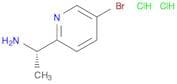 2-Pyridinemethanamine, 5-bromo-α-methyl-, hydrochloride (1:2), (αS)-