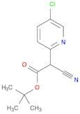 tert-Butyl 2-(5-chloropyridin-2-yl)-2-cyanoacetate