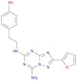 Phenol, 4-[2-[[7-amino-2-(2-furanyl)[1,2,4]triazolo[1,5-a][1,3,5]triazin-5-yl]amino]ethyl]-