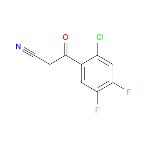 Benzenepropanenitrile, 2-chloro-4,5-difluoro-β-oxo-