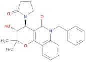 5H-Pyrano[3,2-c]quinolin-5-one, 2,3,4,6-tetrahydro-3-hydroxy-2,2-dimethyl-4-(2-oxo-1-pyrrolidinyl)…