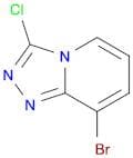 1,2,4-Triazolo[4,3-a]pyridine, 8-bromo-3-chloro-