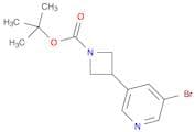 1-Azetidinecarboxylic acid, 3-(5-bromo-3-pyridinyl)-, 1,1-dimethylethyl ester