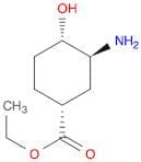 (1R,3S,4S)-3-Amino-4-hydroxy-cyclohexanecarboxylic acid ethyl ester hydrochloride
