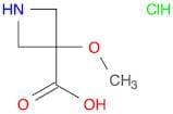 3-Methoxyazetidine-3-carboxylic acid hydrochloride