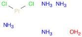 Platinum(2+), tetraammine-, dichloride, monohydrate, (SP-4-1)- (9CI)