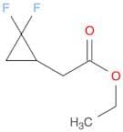 Cyclopropaneacetic acid, 2,2-difluoro-, ethyl ester