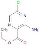 2-Pyrazinecarboxylic acid, 3-amino-5-chloro-, ethyl ester