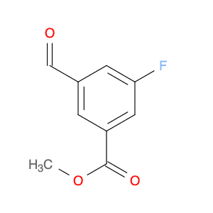 Benzoic acid, 3-fluoro-5-formyl-, methyl ester