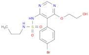 SulfaMide, N-[5-(4-broMophenyl)-6-(2-hydroxyethoxy)-4-pyriMidinyl]-N'-propyl-