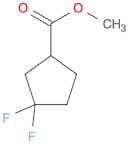 Cyclopentanecarboxylic acid, 3,3-difluoro-, methyl ester