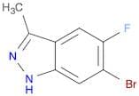 1H-Indazole, 6-bromo-5-fluoro-3-methyl-