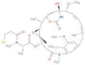 Maytansine, N2'-deacetyl-N2'-(3-mercapto-1-oxopropyl)-
